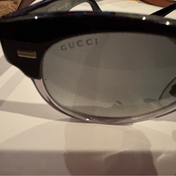 Gucci Black and Gray Sunglasses main image 10
